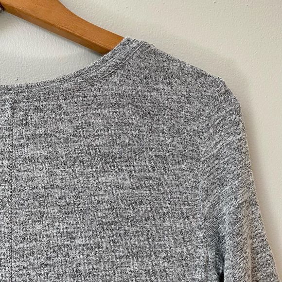 Gap marled gray soft spun V-neck midi dress - Picture 10 of 10